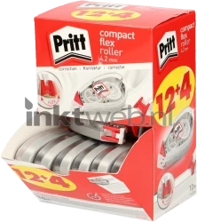 Pritt Compact correctieroller Flex 4,2mm 16 stuks wit Product only