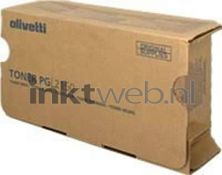 Olivetti B-1073 zwart Front box