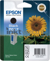 Epson T017 zwart Front box