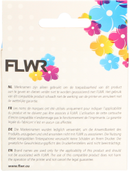 FLWR Dymo  99012 adreslabel 36 mm x 89 mm  wit Back box