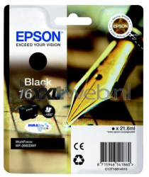 Epson 16XXL zwart Front box