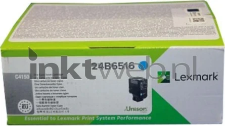 Lexmark C4150 cyaan Front box