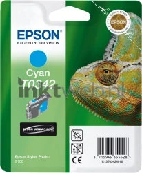 Epson T0342 cyaan Front box