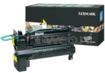 Lexmark X792 geel Combined box and product