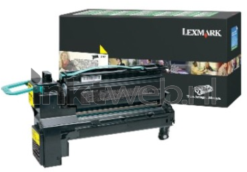 Lexmark C792 HC geel Combined box and product