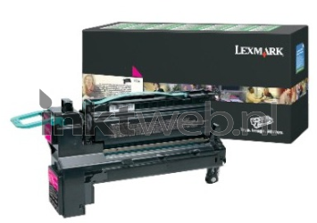 Lexmark C792 HC magenta Combined box and product