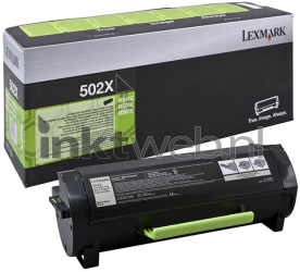 Lexmark 50F2X0E zwart Combined box and product