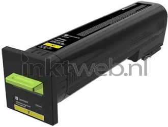 Lexmark 72K2XYE geel Product only