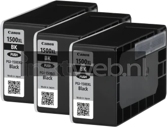Canon PGI-1500XL 3-pack zwart Product only