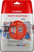 Canon CLI-571XL Multipack met fotopapier (Transport schade) zwart en kleur