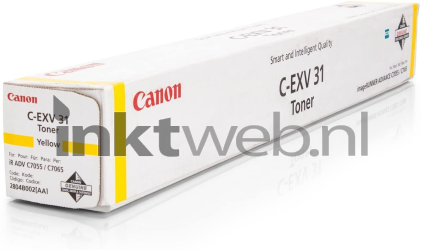 Canon C-EXV 31 geel Front box