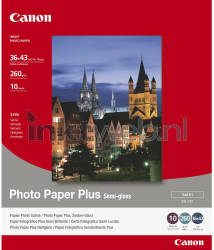 Canon  SG-201 fotopapier Halfglanzend |  | 260 gr/m² 10 vellen Front box