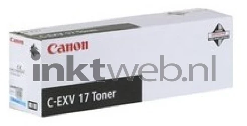 Canon C-EXV 17 zwart Front box