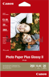 Canon  PP-201 Plus Photo Paper Glans | 13x18 | 260 gr/m² 20 vellen Front box