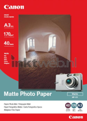Canon  MP-101 Fotopapier Mat | A3 | 170 gr/m² 40 stuks Front box