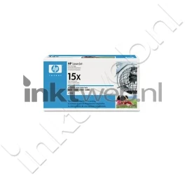 HP 15X hc zwart Front box