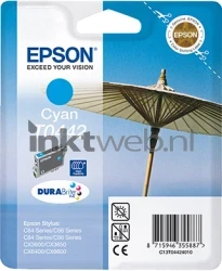 Epson T0442 cyaan Front box