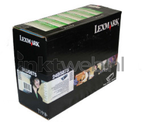 Lexmark 24B5875 zwart Front box