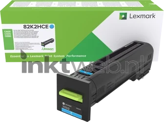 Lexmark 82K2HCE cyaan Product only