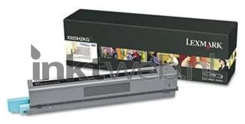 Lexmark XS925 zwart Combined box and product