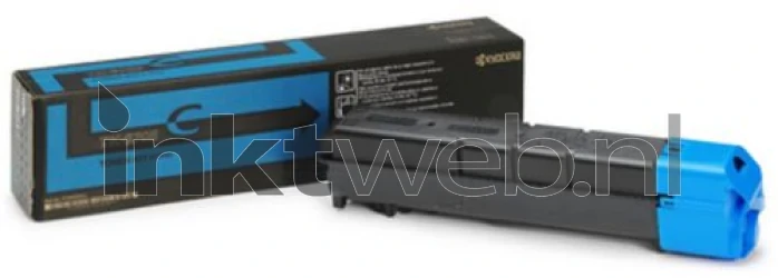 Kyocera Mita TK-8705 cyaan Combined box and product