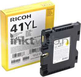 Ricoh GC-41 geel Combined box and product