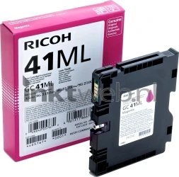 Ricoh GC-41 magenta Combined box and product