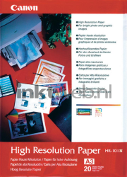 Canon  HR-101 Fotopapier High Resolution | A3 | 106 gr/m² 20 stuks Front box