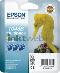 Epson T048B cartridge multipack kleur Front box