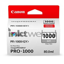 Canon PFI-1000 grijs Front box