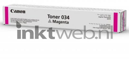 Canon 034 Toner magenta Front box