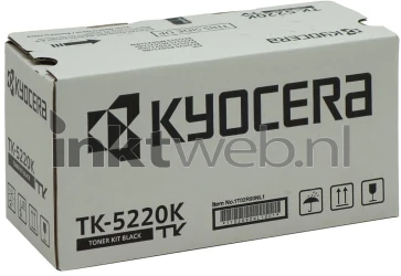 Kyocera Mita TK-5220 zwart Front box