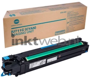 Konica Minolta IU-711 cyaan Combined box and product