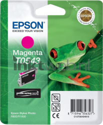 Epson T0543 magenta Front box