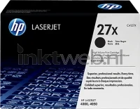 HP 27X (Oude verpakking) zwart