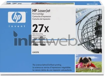 HP 27X zwart Front box