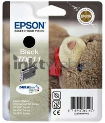 Epson T0611 zwart Front box