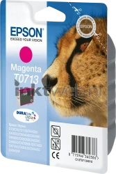 Epson T0713 magenta Front box