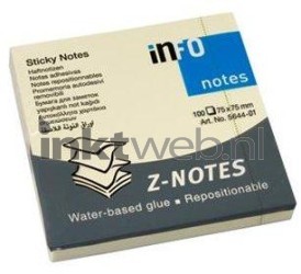 infoNotes Sticky Notes Z-Notes 75x75mm Product only