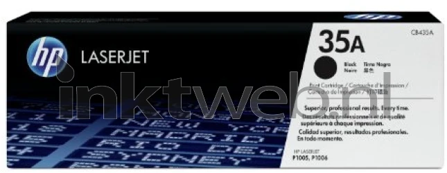 HP 35A toner zwart Front box