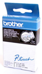 Brother  TC-103 blauw op transparant breedte 12 mm Front box