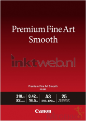 Canon  Fine Art Smooth fotopapier  | A3 | 310 gr/m² 25 stuks Front box