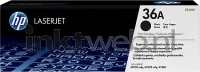HP 36A (Sticker resten & stift markeringen) zwart