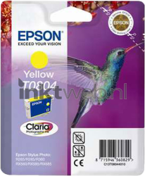 Epson T0804 geel Front box