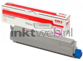 Oki C532 / MC573 magenta Combined box and product