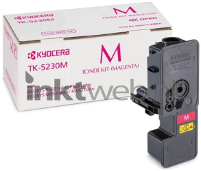 Kyocera Mita TK-5230 magenta Combined box and product
