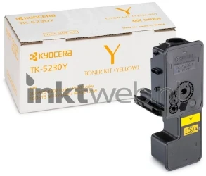 Kyocera Mita TK-5230 geel Combined box and product