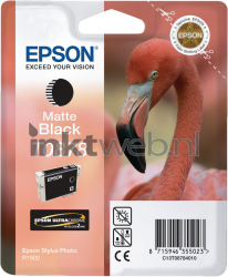 Epson T0878 mat zwart Front box