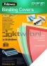 Fellowes voorblad A4 PVC 200 micron transparant 100 stuks