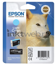 Epson T0965 licht cyaan Front box